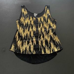 Woman’s glitter tank top
